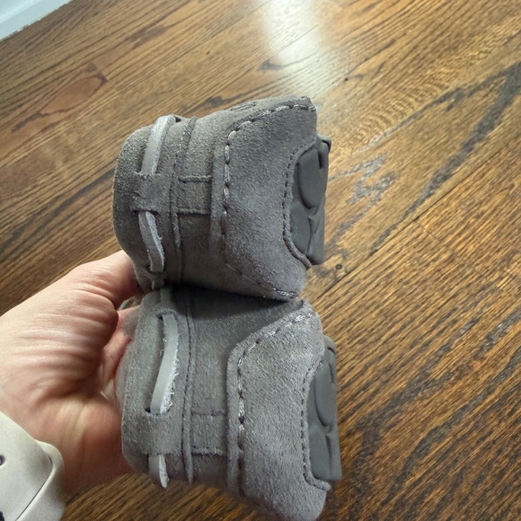 Ugg Bella II UGGplush Lined Moc Slipper Charcoal Grey 5US - Picture 4 of 6